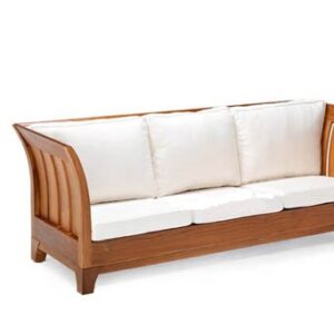 Teakwood Orchid 3 Seat Sofa